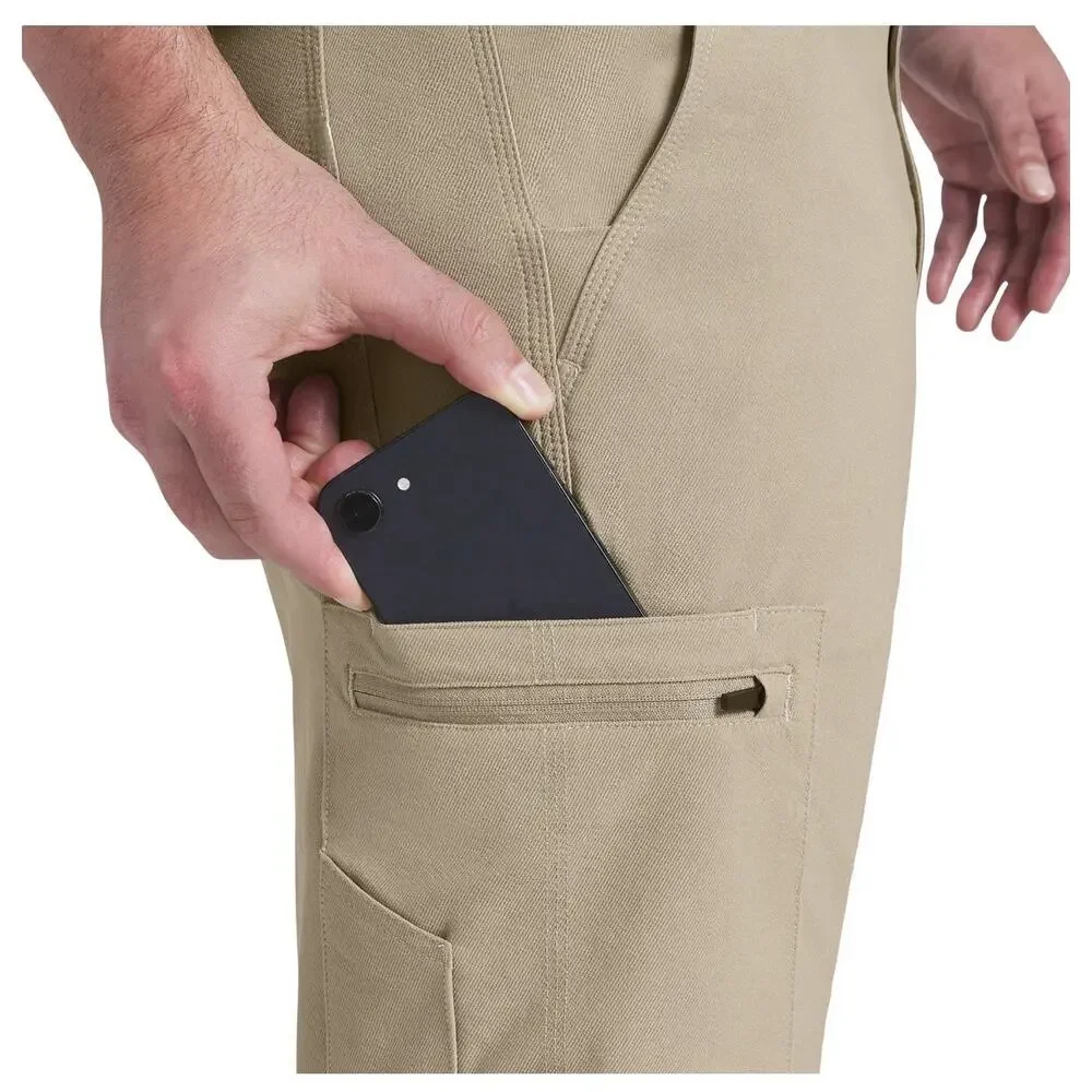 Wrangler Men's Performance Stretch Flex Waistband Cargo Pant Size 38X32 Tan NWT